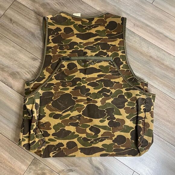 Vintage Carhartt Duck Camo Vest Mens Large - Picture 6 of 7
